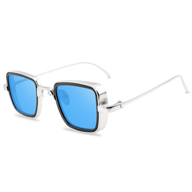 Gafas de sol cuadradas unisex para uso diario, estilo vintage y máxima protección UV400.