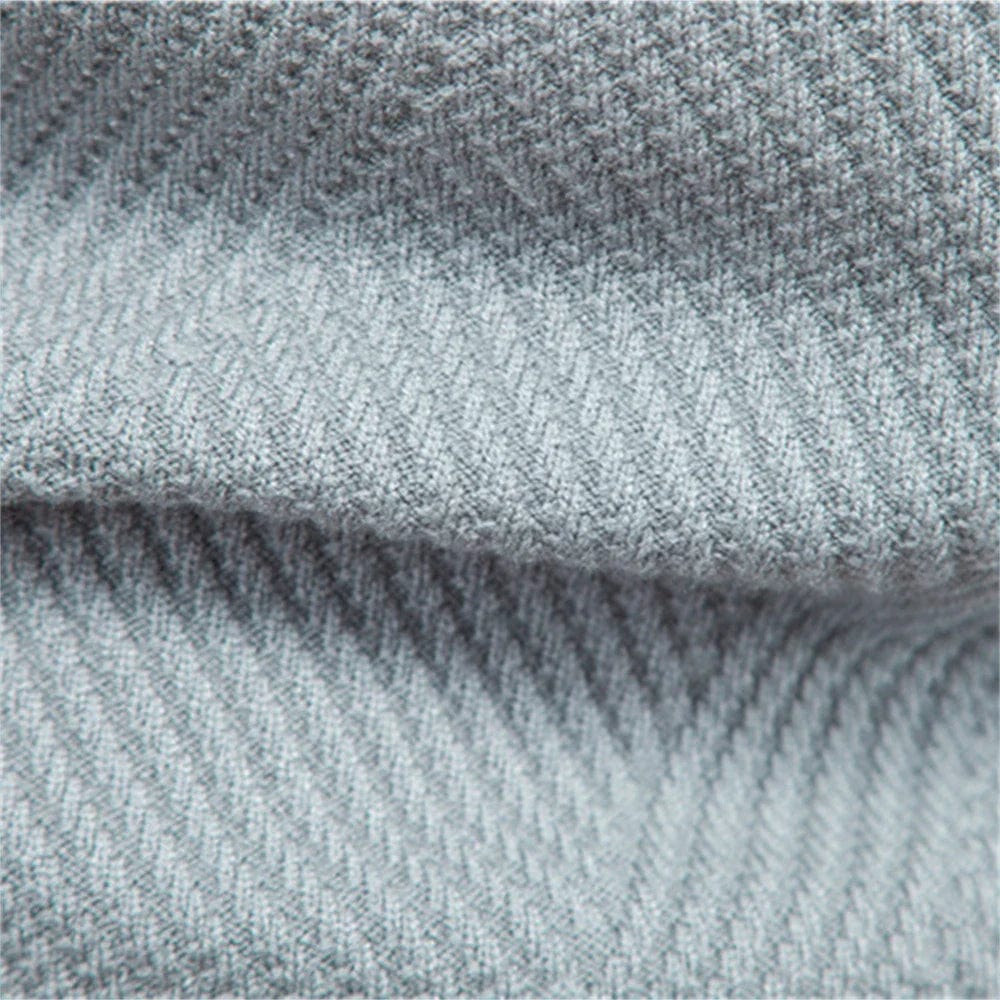 Jersey de hombre slim fit, suéter de punto para invierno, moda masculina elegante y cómoda.
