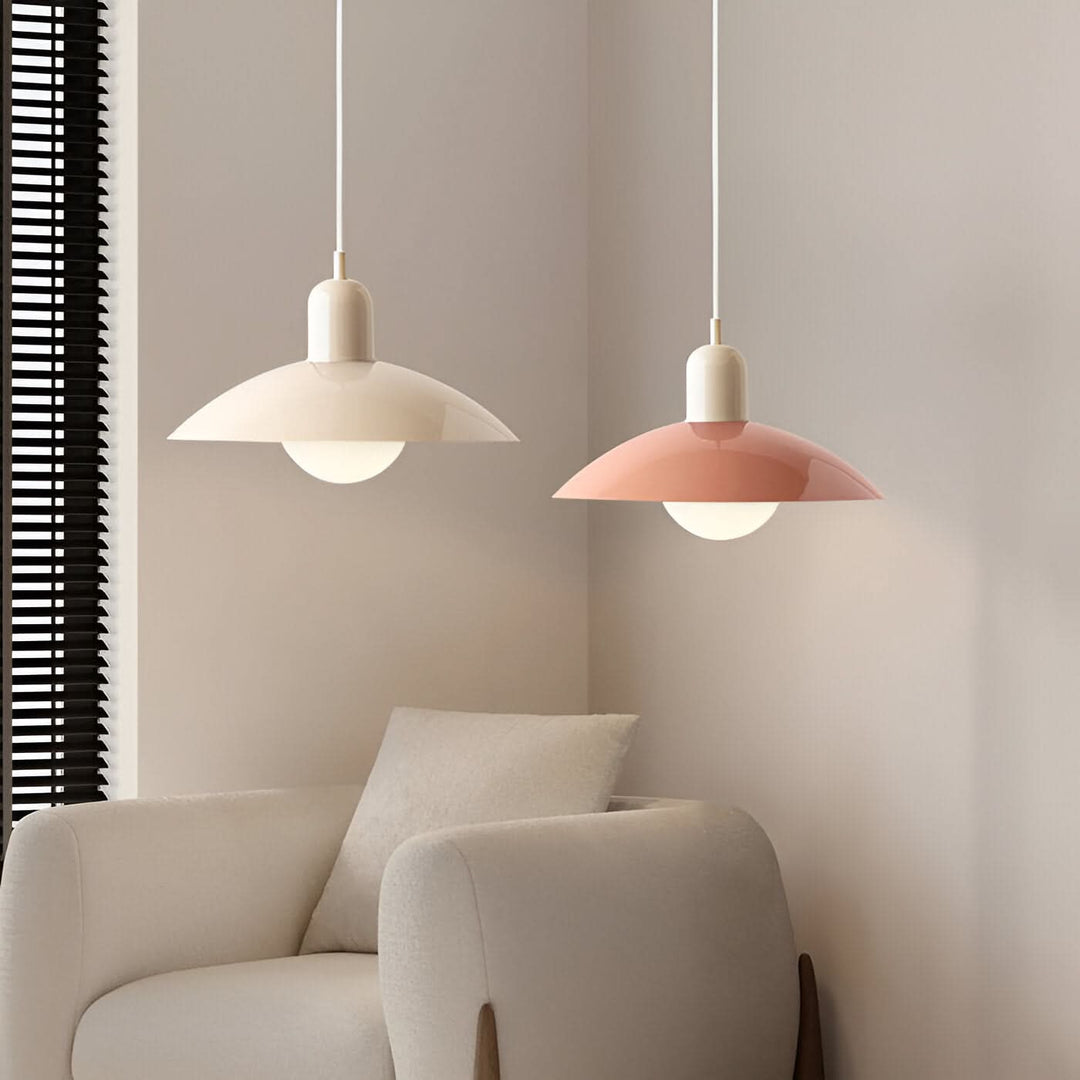Iluminación decorativa Macaron, estilo nórdico, ideal para ambientes modernos.