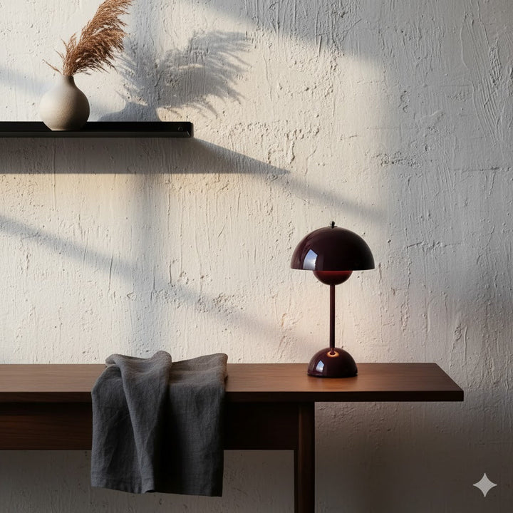 Lámpara de escritorio moderna Nova, iluminación de diseño retro para un toque único en casa.