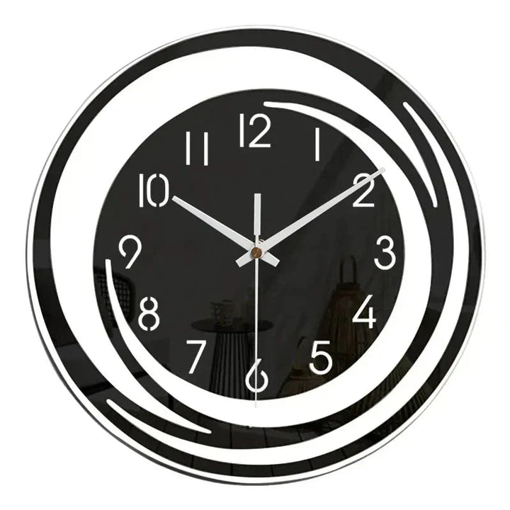 Elegante reloj de pared escandinavo. Diseño 3D moderno y silencioso, ideal para decorar cualquier interior con estilo nórdico.