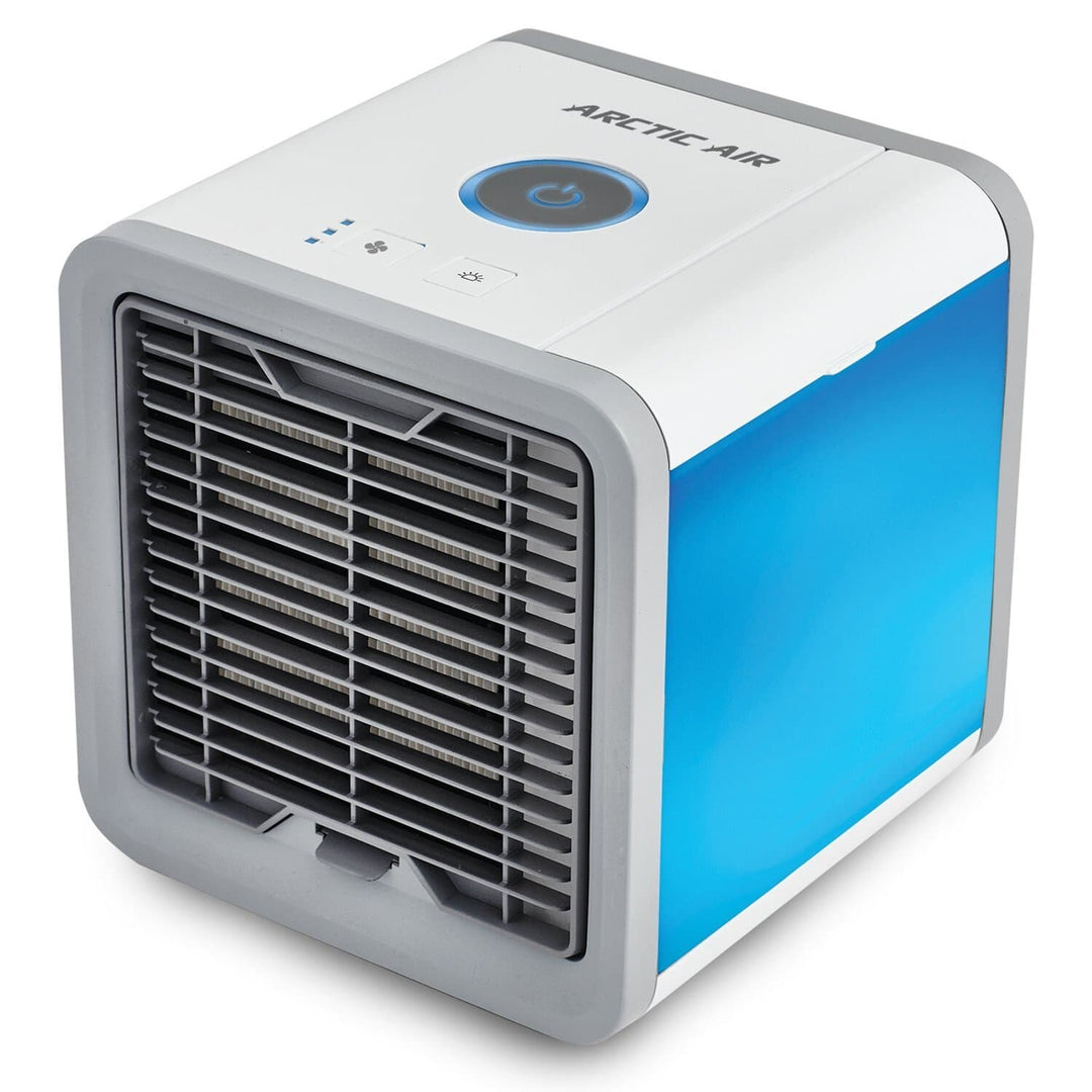 Mini acondicionador de aire móvil 3 en 1: enfriador, humidificador, purificador. Ideal para hogar y oficina.