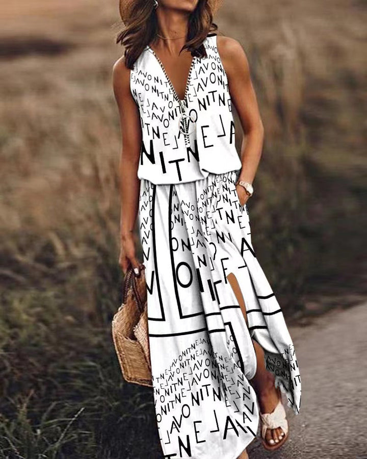 Falda maxi de verano fluida y cómoda para mujer, perfecta para playa o look casual elegante.
