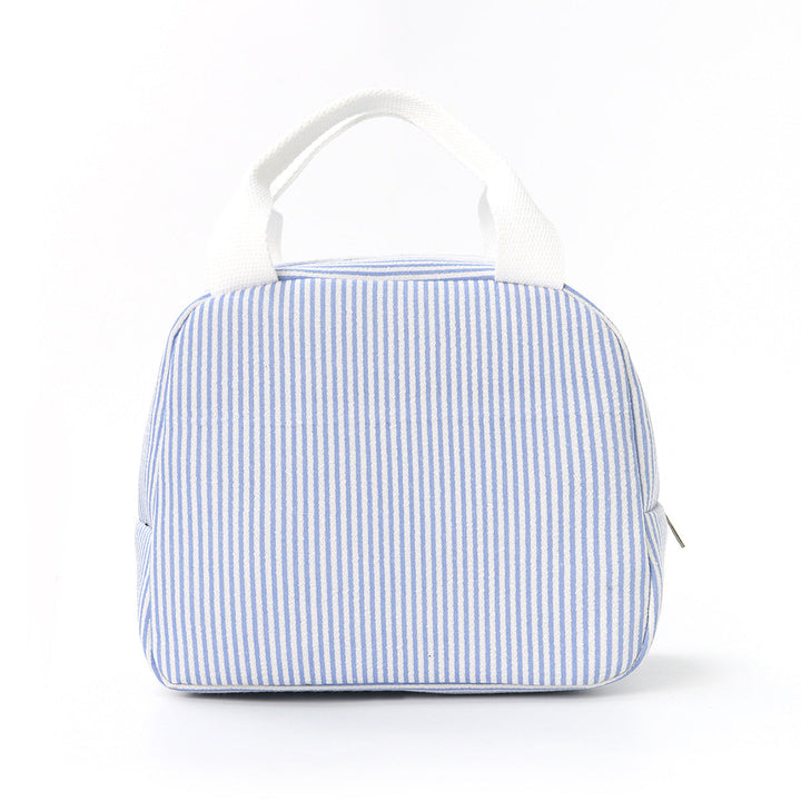 Bolsa de almuerzo térmica, aislante, moderna, unisex, ideal para viajes cortos y uso diario.