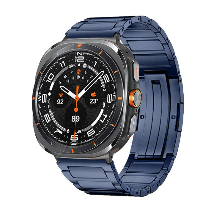 Correa de titanio ultraligera para smartwatch de 47mm, mejora tu reloj con este accesorio premium.