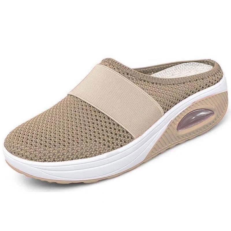 Par de mules de verano para mujer, transpirables y ligeras, perfectas para uso diario.
