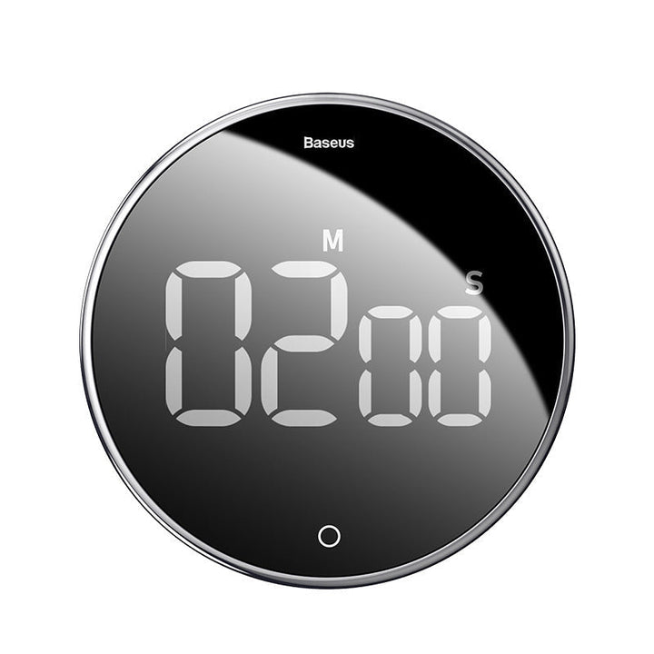 Temporizador digital magnético para cocina, pantalla grande. Ideal para hornear y cocinar con precisión.