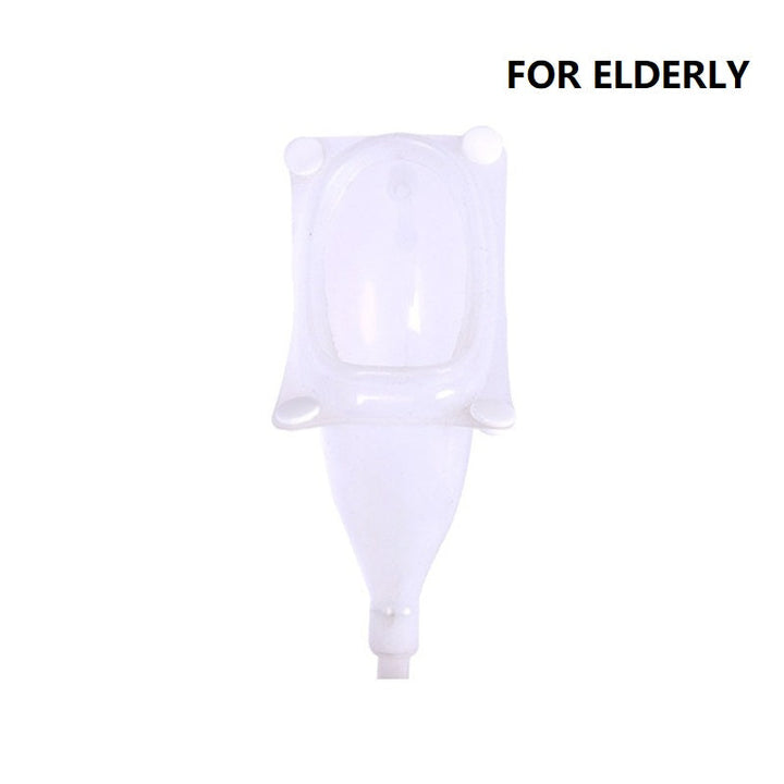 Orinal portátil discreto de silicona para incontinencia, facilidad y seguridad en cada uso.