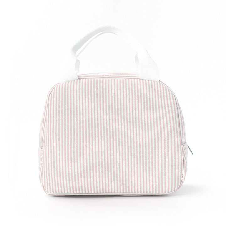 Bolsa de almuerzo porta alimentos para llevar, ligera, aislante y con diseño contemporáneo.