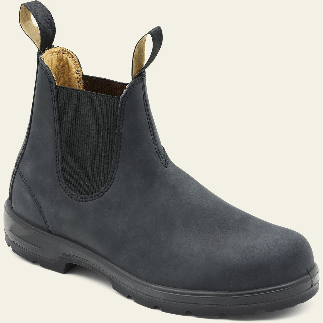 Botines Chelsea hombre sin cordones, tobilleros, cómodos y antideslizantes. Calzado masculino versátil.