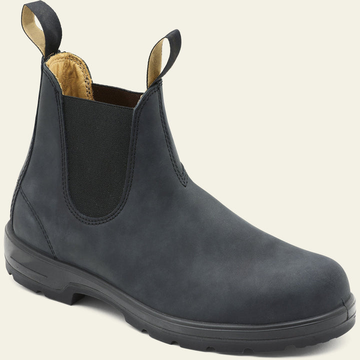 Botines Chelsea hombre sin cordones, tobilleros, cómodos y antideslizantes. Calzado masculino versátil.