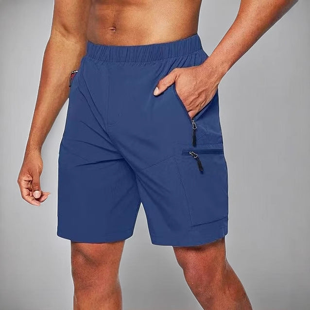 Shorts atléticos cómodos para hombre, perfectos para entrenamiento, correr o uso casual de verano.