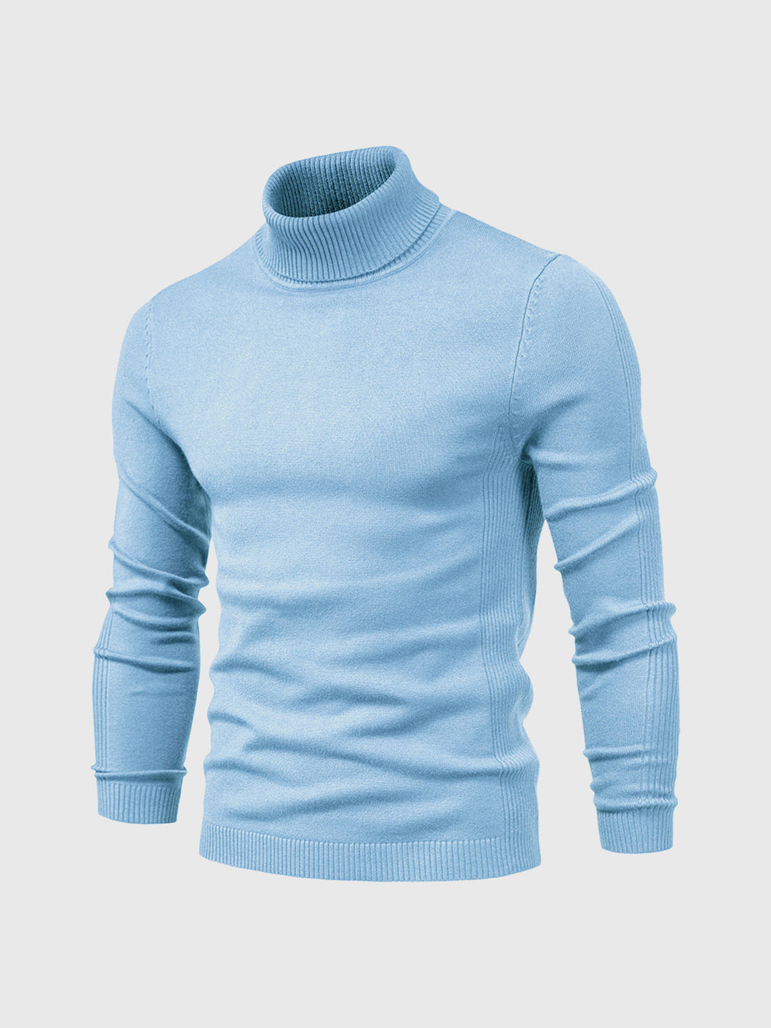 Jersey DAVARO de hombre, cuello alto slim fit, estilo casual y elegante.