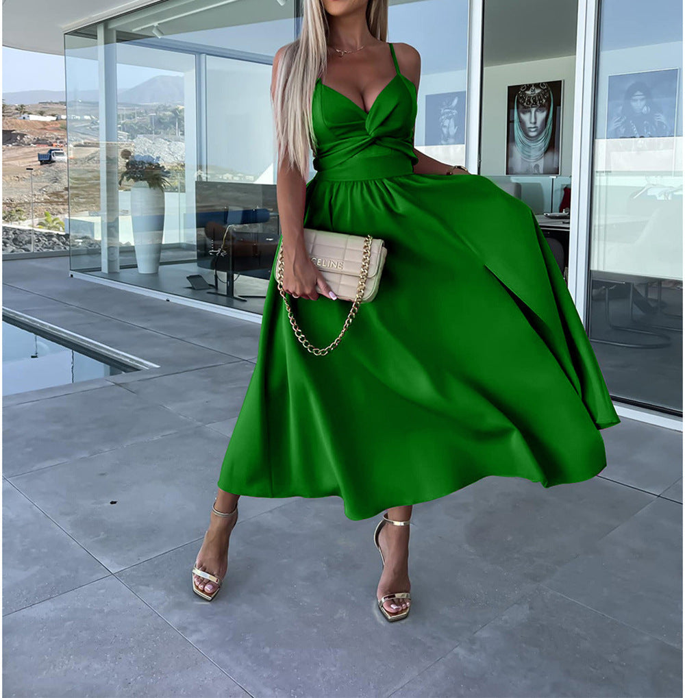 Vestido de playa para mujer, estilo bohemio, ligero y de verano.