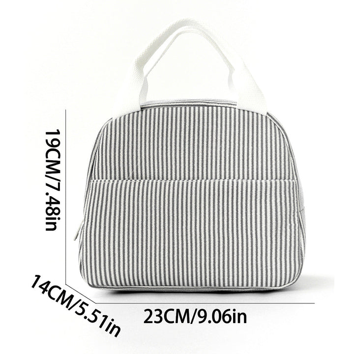 Bolsa aislante térmica unisex para almuerzo, mantiene alimentos frescos, perfecta para el día a día.