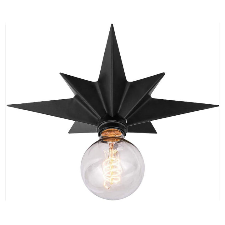 Lámpara de techo infantil LED con estrella, crea un ambiente luminoso y acogedor para niños.