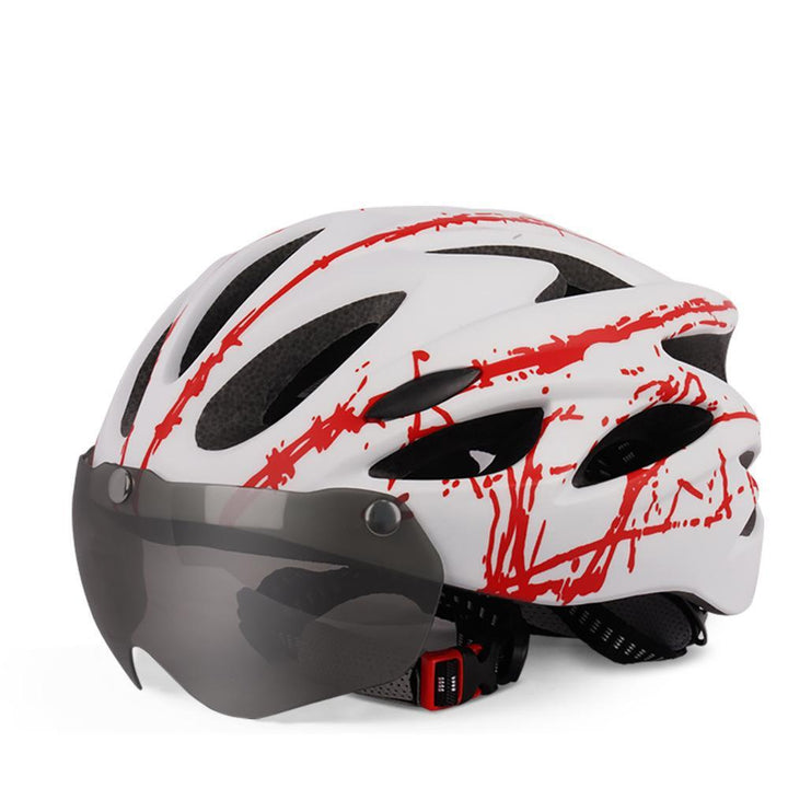 Casco de ciclismo de ruta ultraligero, con ventilación óptima para alto rendimiento y seguridad.