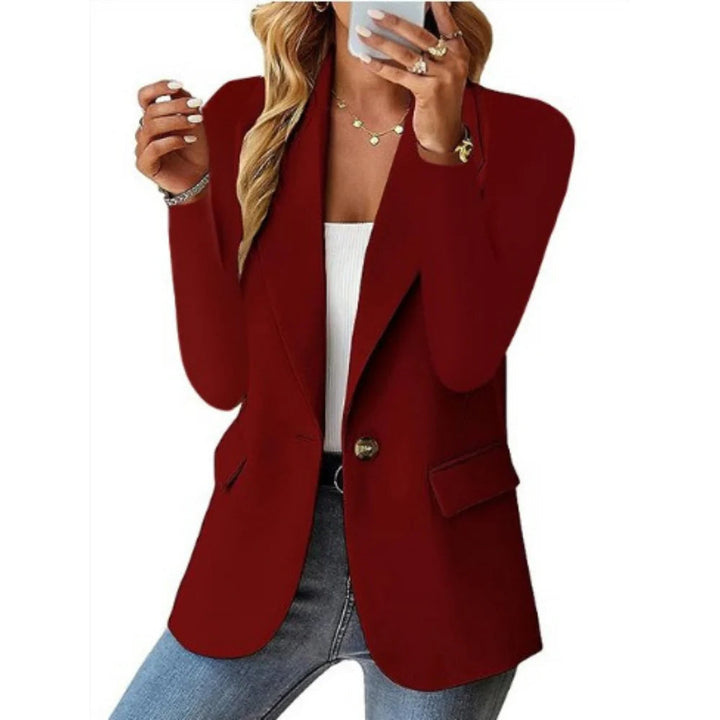 Blazer a medida para mujer, realza la figura. Chaqueta elegante y versátil para un estilo profesional chic.