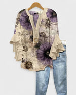 Beige estampado