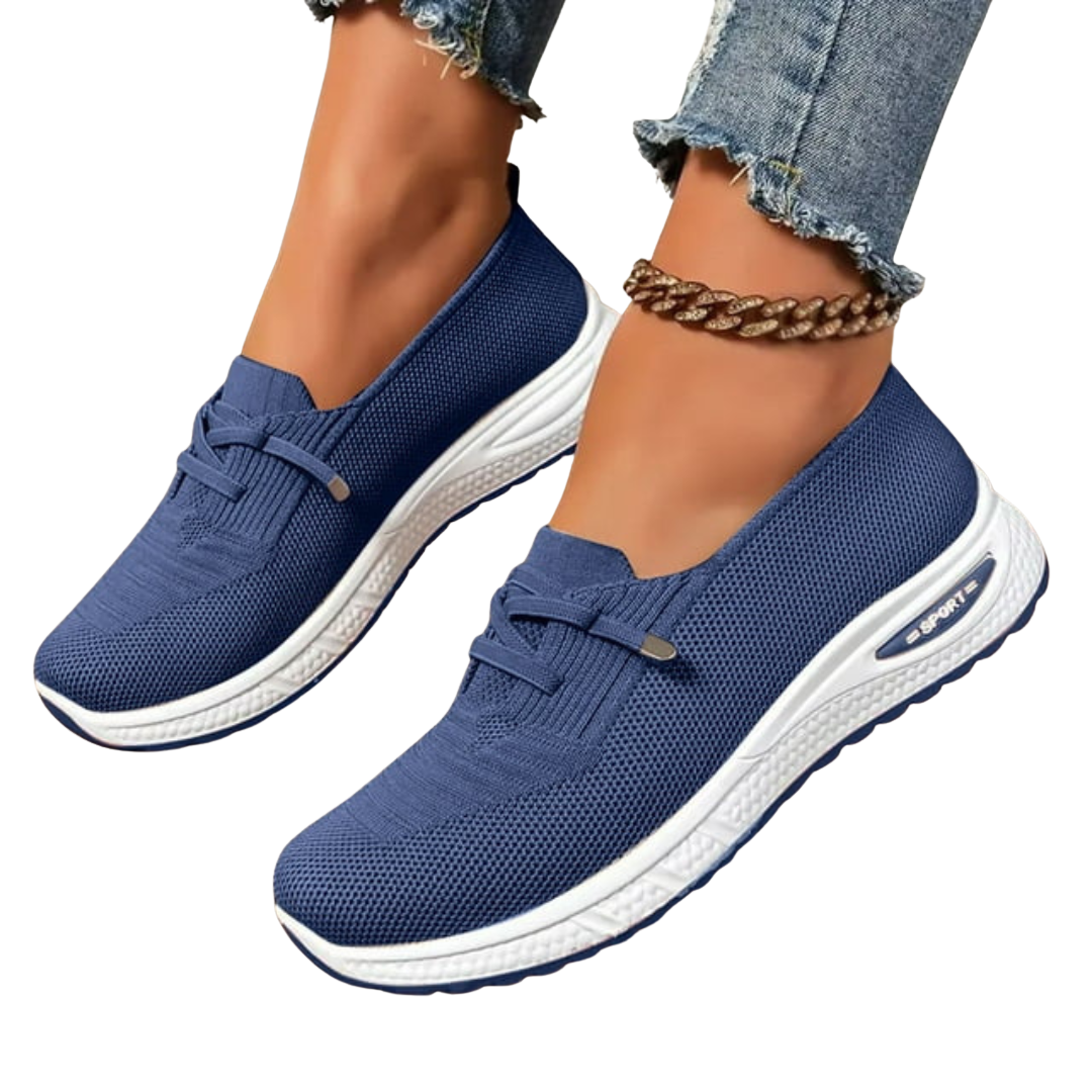 Zapatos ortopédicos de mujer para confort diario, con soporte y alivio del dolor de pies.
