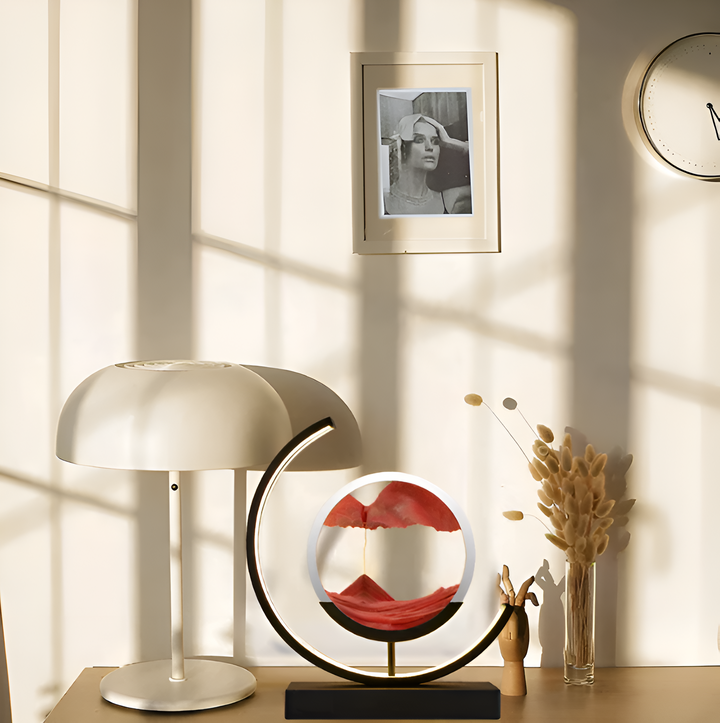 Diseño minimalista: Lámpara LED CalmSands de ambiente para decoración, controla tu luz desde la aplicación.