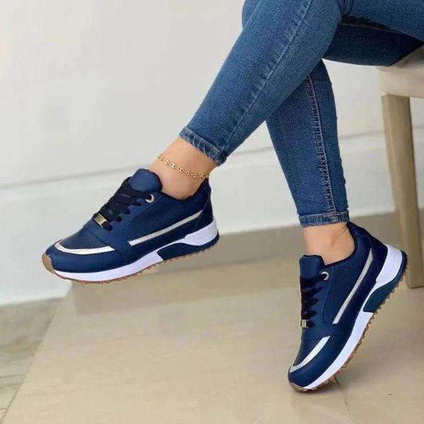 Zapatillas deportivas modernas para mujer, ligeras y transpirables, ideales para comodidad activa y estilo urbano.
