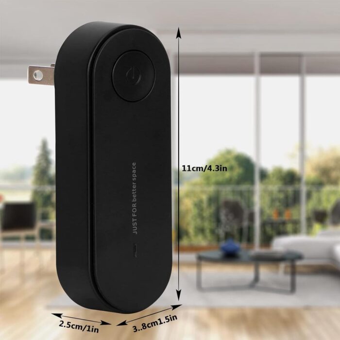 Fácil de usar: repelente ultrasónico enchufable contra plagas. Ideal para mosquitos, ratones en cualquier habitación.