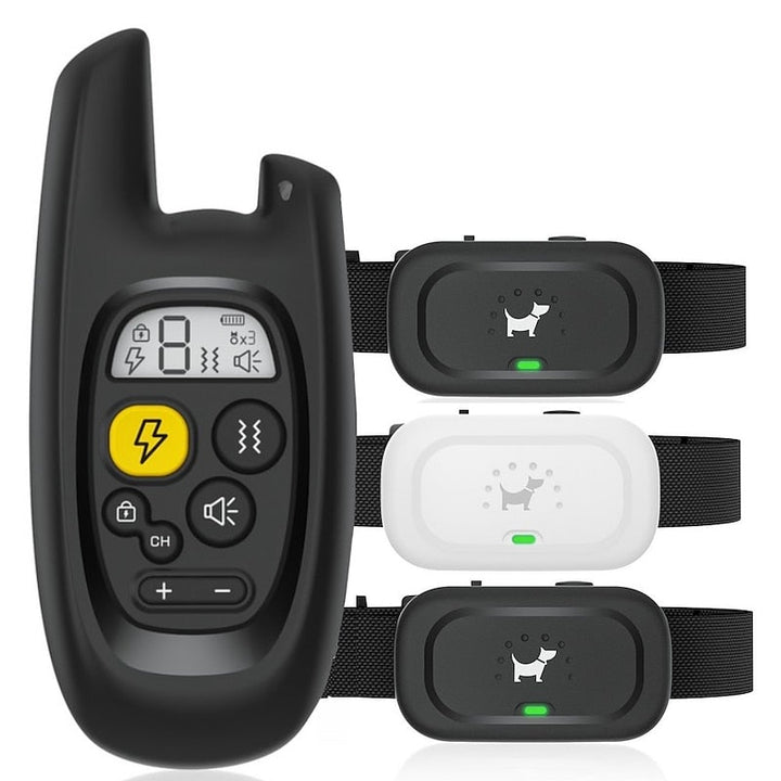 Educación canina efectiva con collar AstraPaw Pro, control remoto y funciones de adiestramiento.