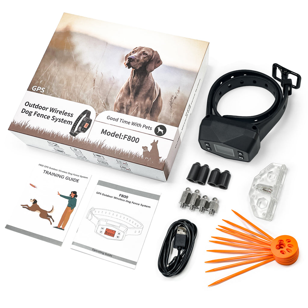 Sistema de valla GPS inalámbrica fácil de instalar para perros, ideal para contención segura en tu jardín.