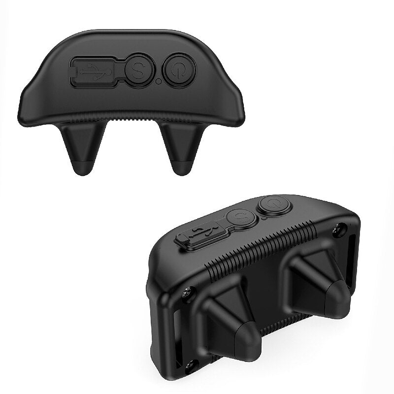 Collar de entrenamiento para perros con tecnología inteligente, recargable, impermeable, promueve el bienestar animal.