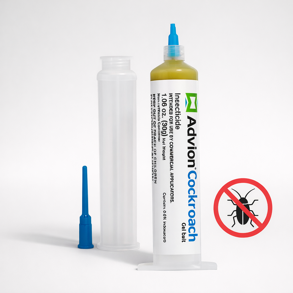 Insecticida con Indoxacarb en gel para cucarachas, solución efectiva antiplagas en casa.