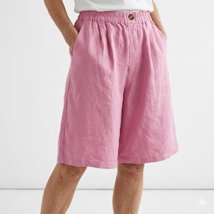 Pantalones cortos de mujer de moda para verano, perfectos para un look casual, fresco y cómodo.