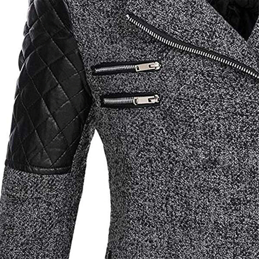 Abrigo de invierno para mujer con diseño moderno. Ofrece calidez y comodidad sin sacrificar la elegancia y el estilo.