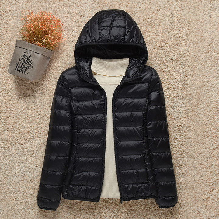 Chaqueta acolchada ligera Quinn de mujer, ideal para el invierno, máxima comodidad y estilo.