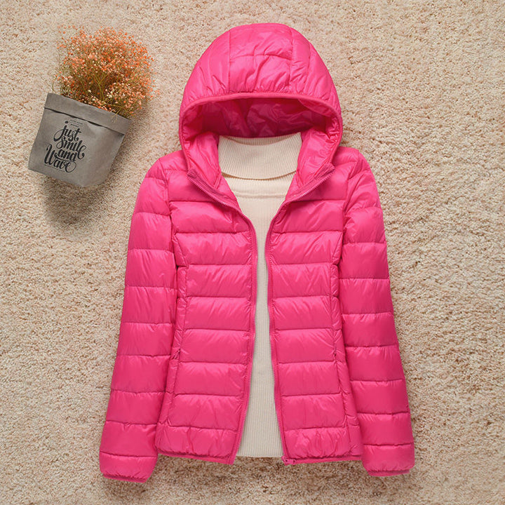 Chaqueta acolchada Quinn de moda para mujer, estilo casual, perfecta para el invierno.