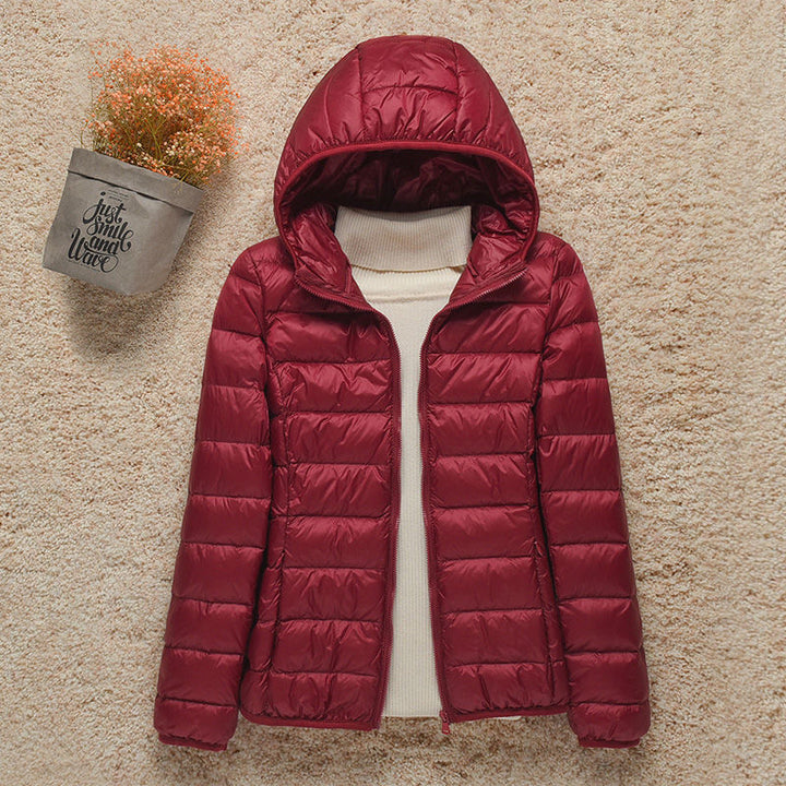 Chaqueta acolchada Quinn para mujer, estilo casual y cálido para el invierno.