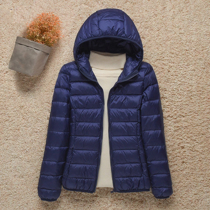 Chaqueta acolchada Quinn de mujer para invierno, estilo casual y comodidad.