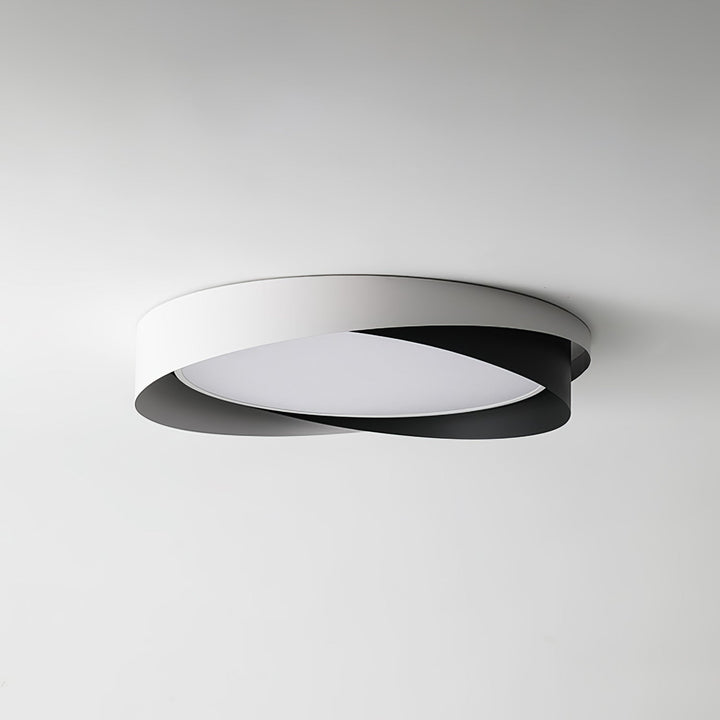 Lámpara de techo dorada LED, redonda, iluminación moderna para salón, luz fría.