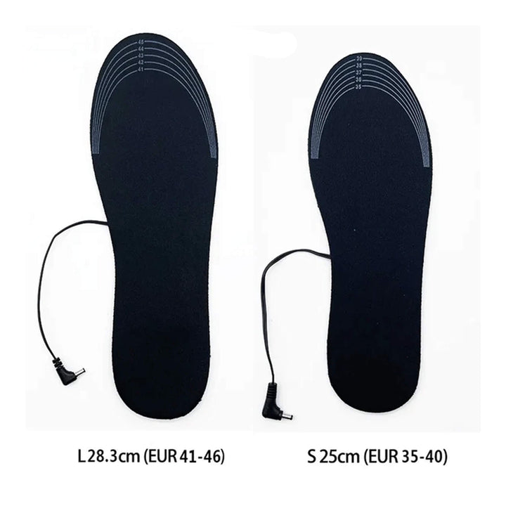 Calzado con calor: plantillas recargables y térmicas unisex para combatir el frío del invierno con estilo.