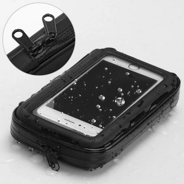Soporte universal impermeable para cualquier tamaño de teléfono móvil en bicicleta.