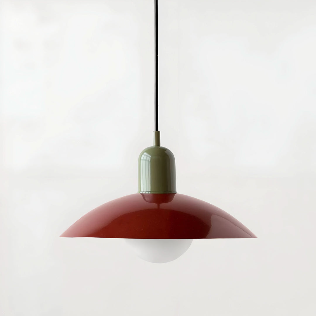 Colgante decorativo Macaron, estilo Bauhaus, luz LED para espacios únicos.