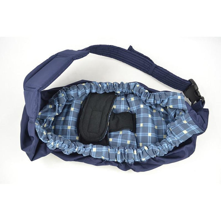 Portabebés ergonómico para recién nacido, diseño regulable que asegura la postura correcta y soporte lumbar.