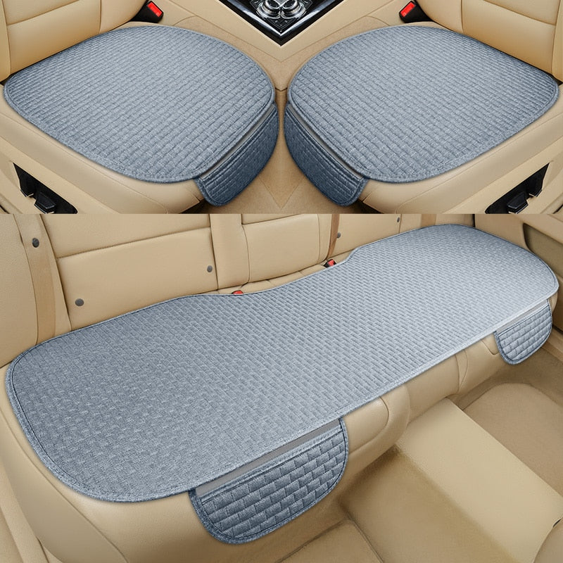 Accesorios de coche: funda de asiento universal antideslizante para un viaje seguro.