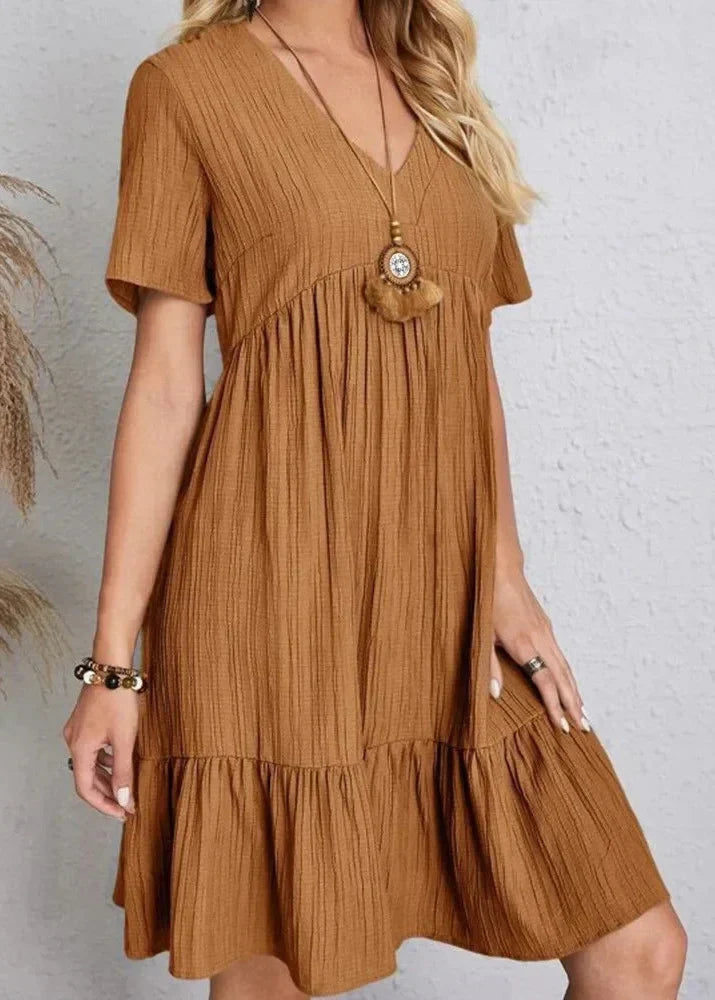 Vestido superpuesto de fiesta para mujer, un clásico elegante y favorecedor. Comodidad y estilo.