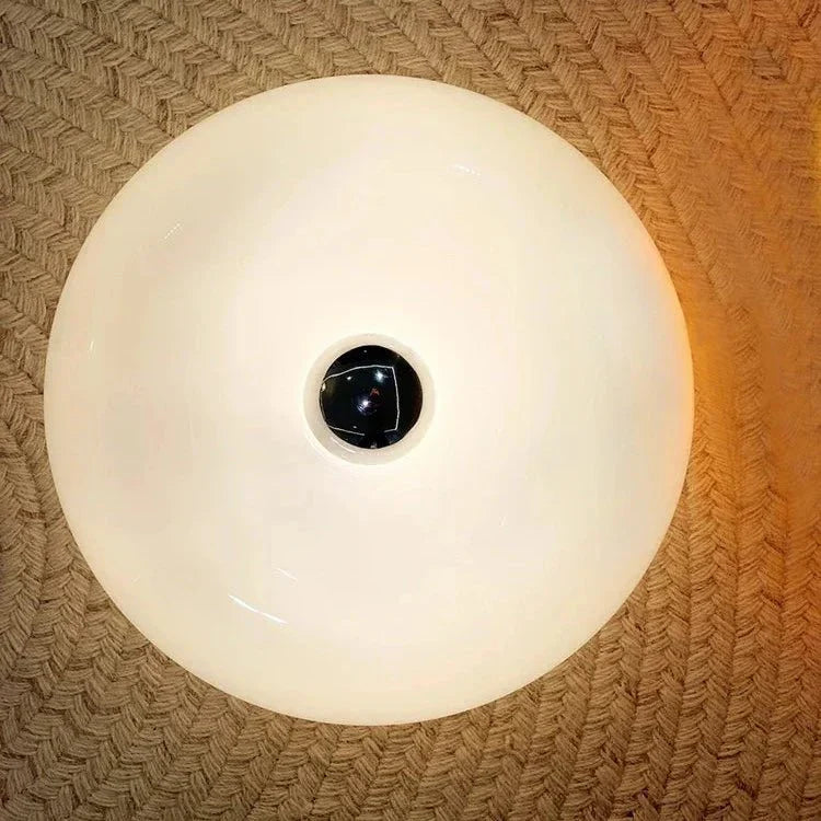 Lámpara LED ambiental diseño donut, para mesa o aplique, crea una atmósfera cálida o fría.