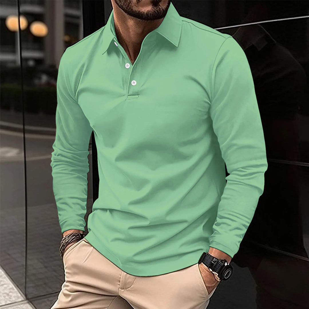 Polo para hombre con estilo clásico, perfecto para ropa casual inteligente. Elegante y confortable.