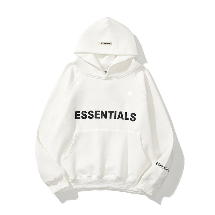 Hoodie para mujer, estilo relajado. Bolsillo canguro, moda casual.