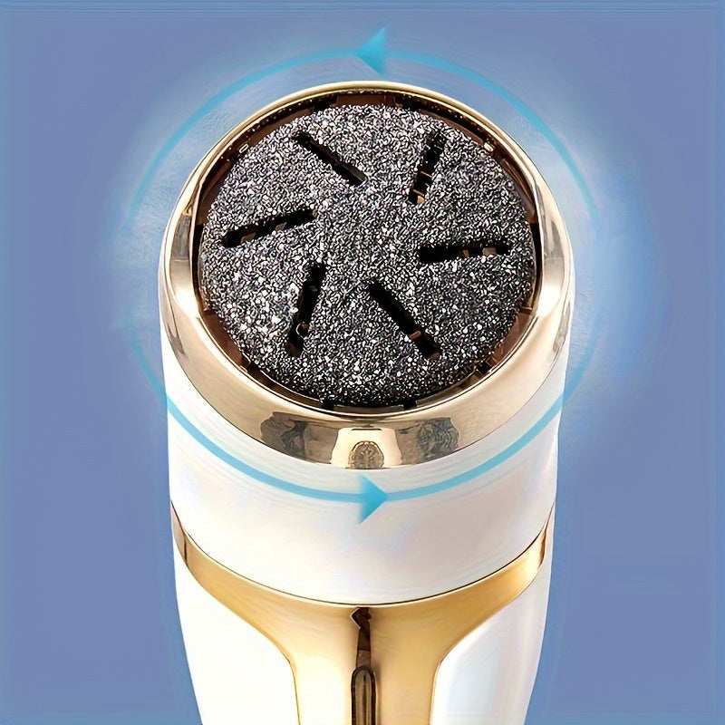 Herramienta de belleza potente para pies suaves y sin callos, con tecnología de lima eléctrica.