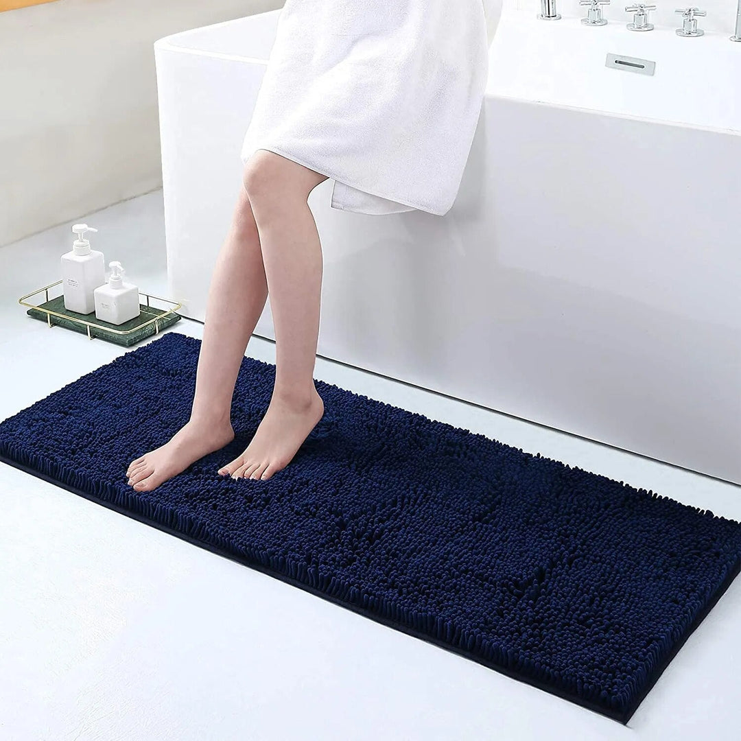 Alfombra de baño multiusos: absorbente, antideslizante. Ideal para cocina, entrada o decoración del hogar.