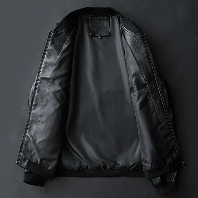 Chaqueta NICO de hombre con cremallera, estilo atemporal y elegante, perfecta para otoño e invierno.